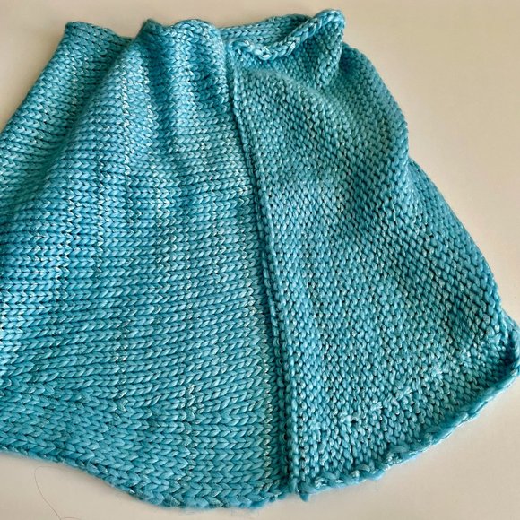 BEBE Aqua shades Knit Infinity scarf Wool Blend - Picture 6 of 6